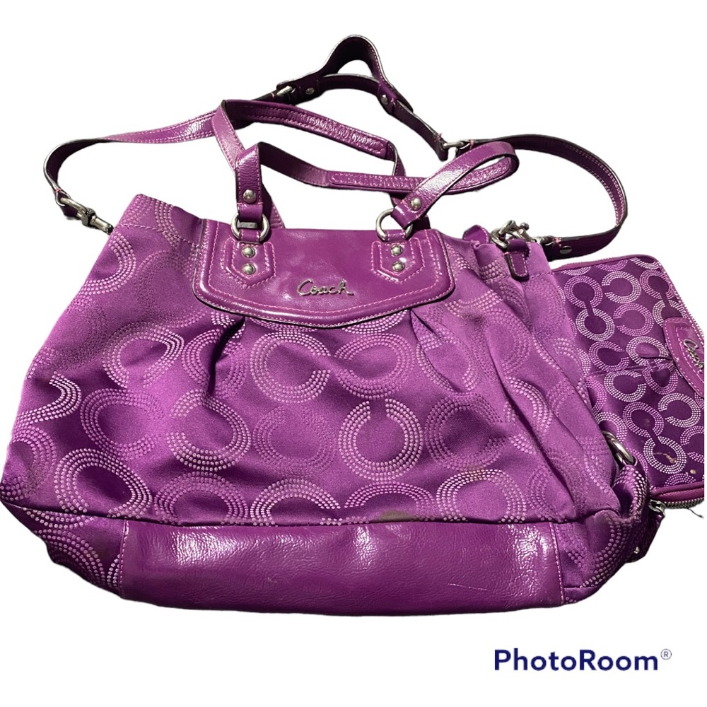 Coach Bag and wallet combo